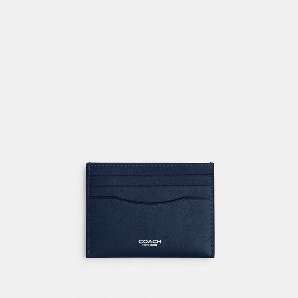 Coach Card Case Navy