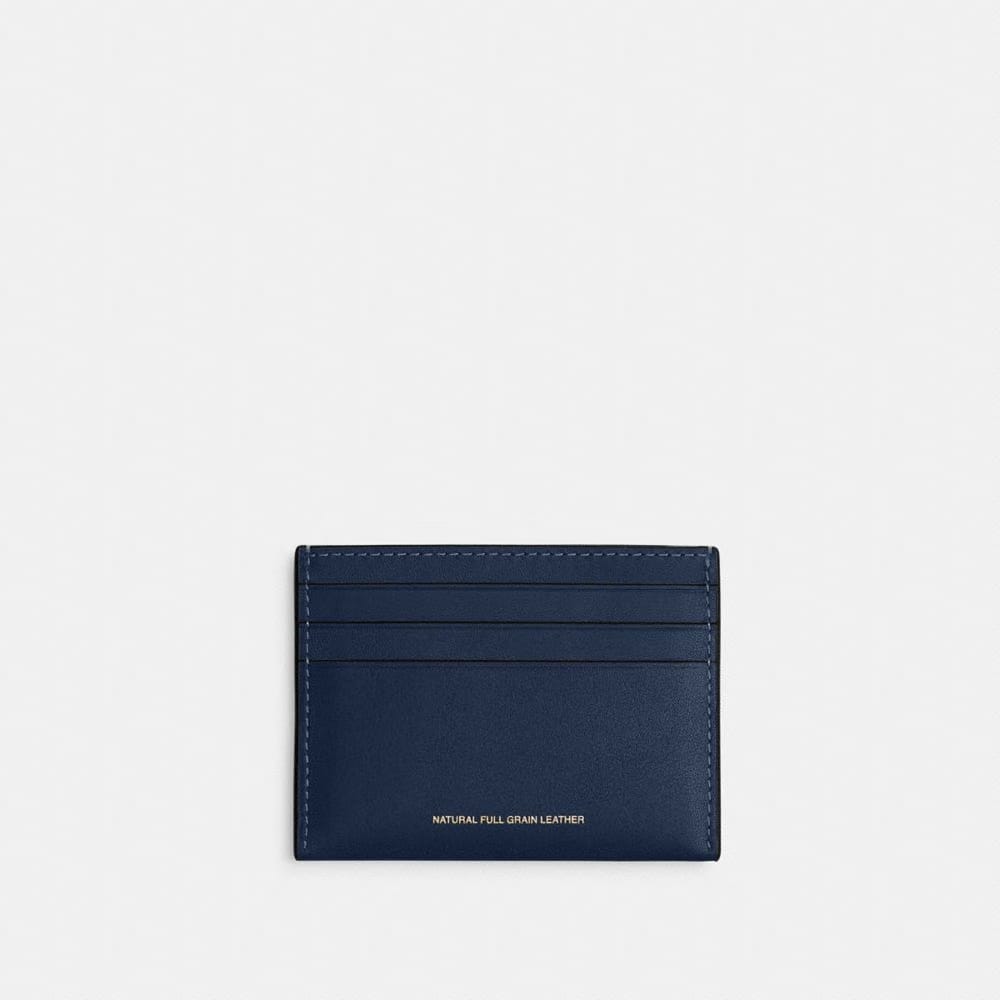 Coach Card Case Navy