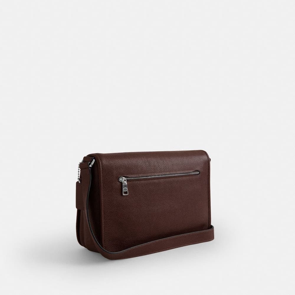 Coach Colby Messenger Bag 32 Silver Maple