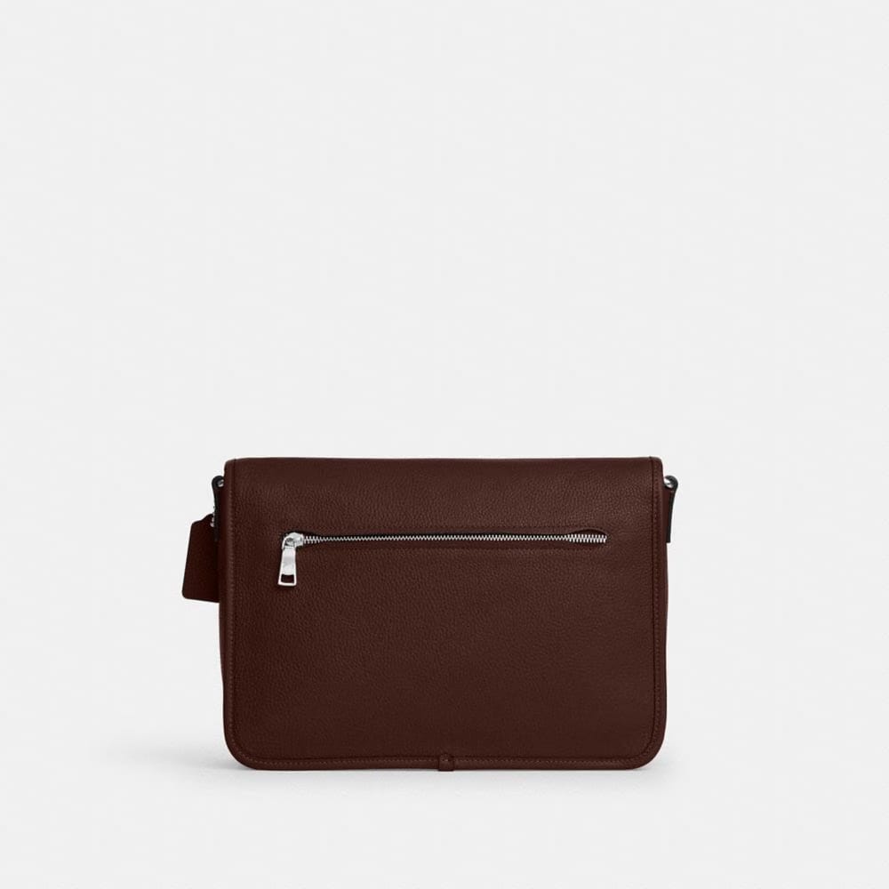 Coach Colby Messenger Bag 32 Silver Maple