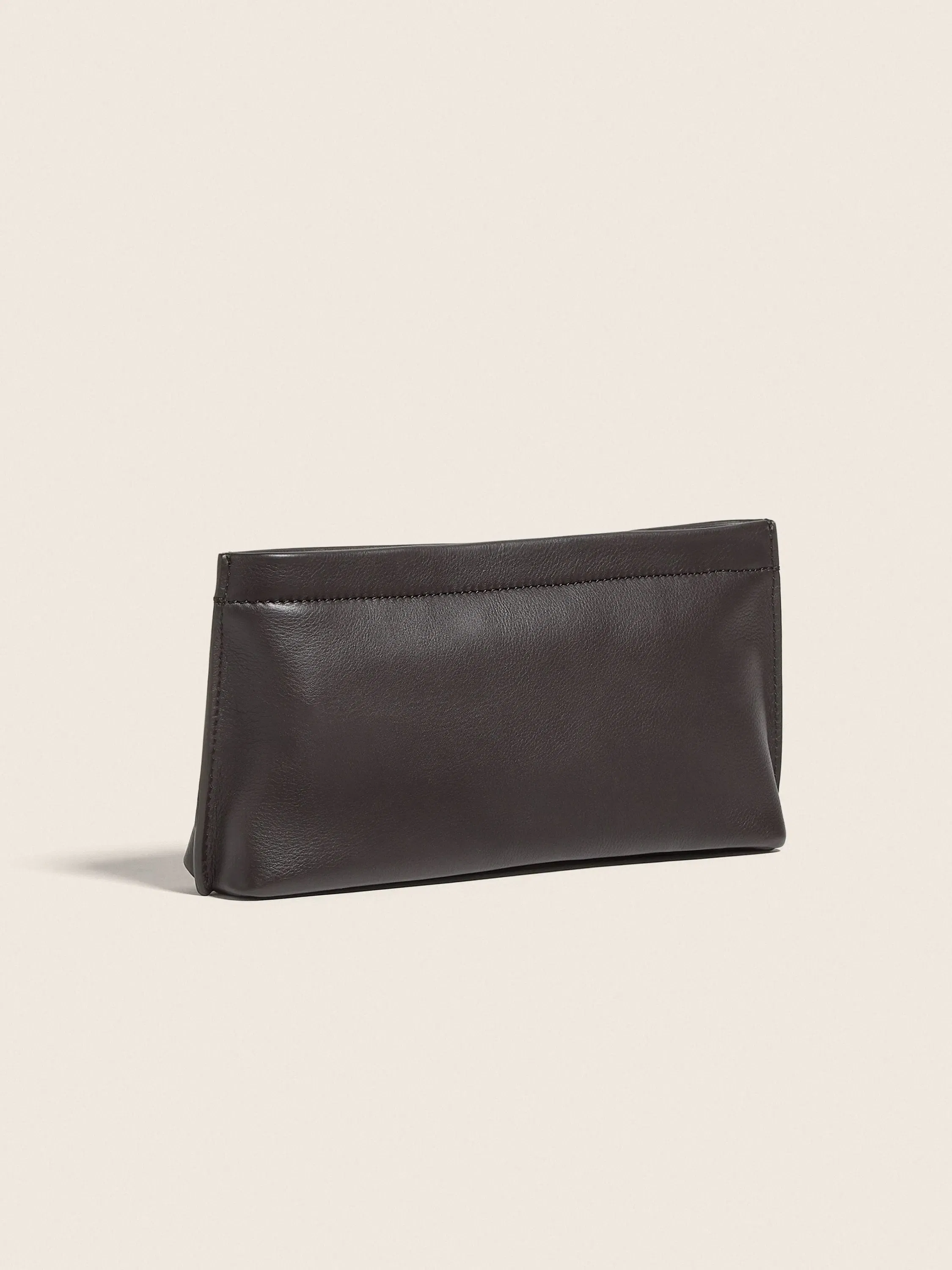Zegna Dark Brown Secondskin Clutch