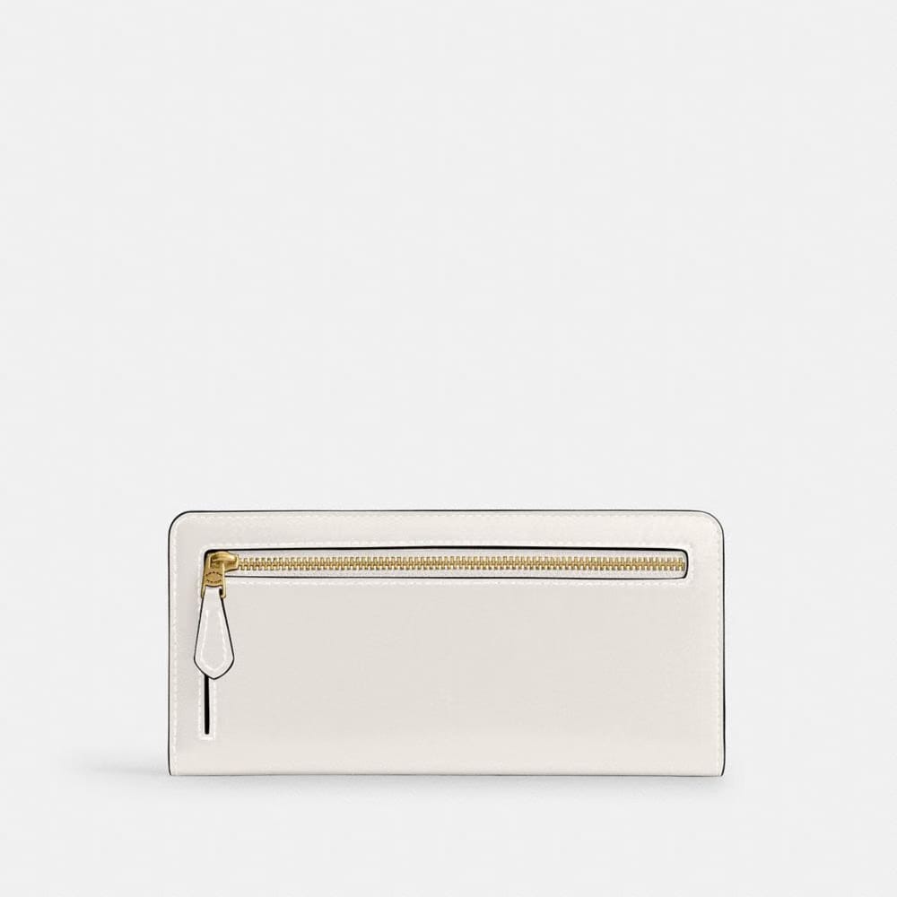 Coach Essential Slim Wallet Brass Chalk