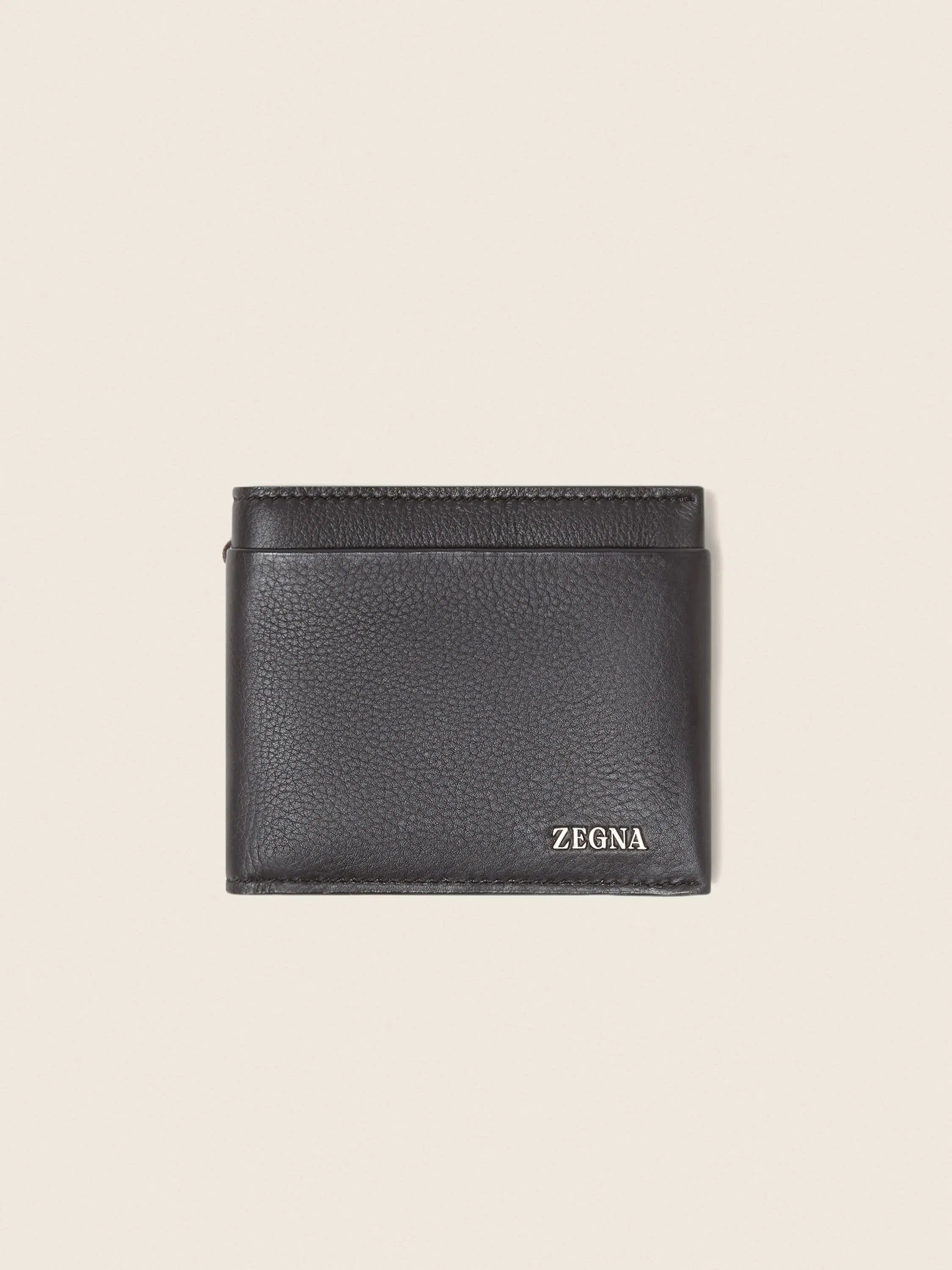 Zegna Dark Brown Secondskin Wallet