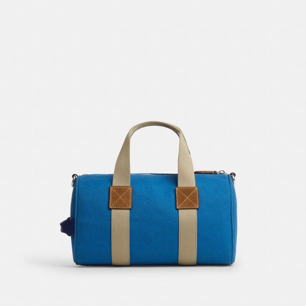 Coach Expedition Duffle Bag Silver Blue Multi