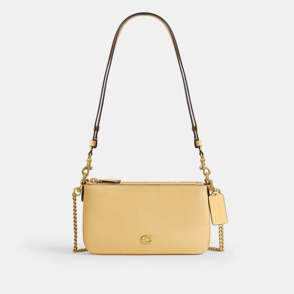 Coach Audrey Crossbody Bag Brass Vanilla
