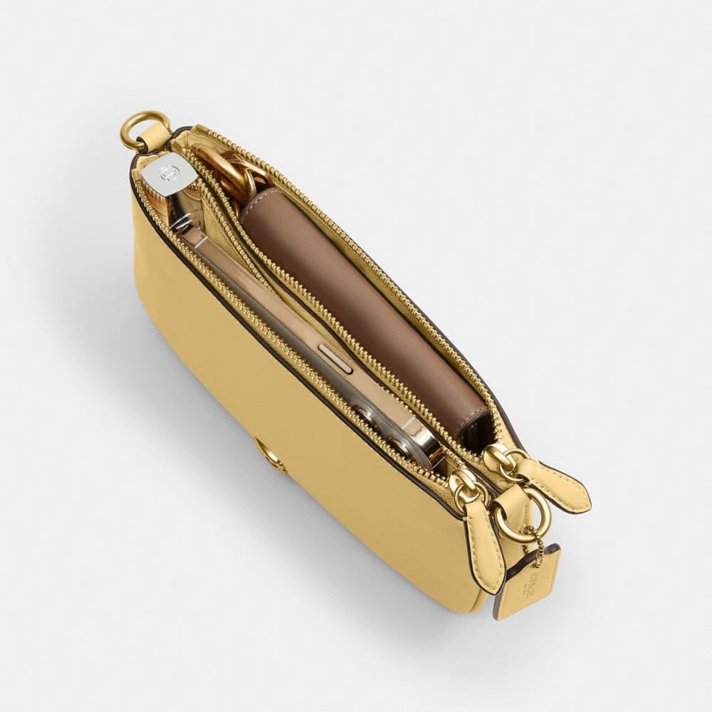 Coach Audrey Crossbody Bag Brass Vanilla