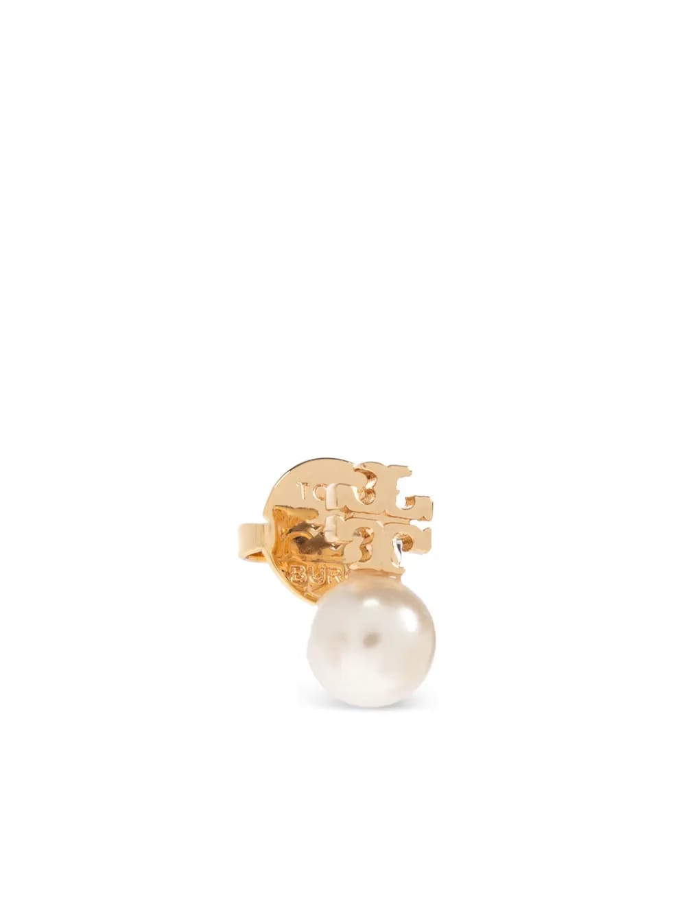Pearl stud earrings