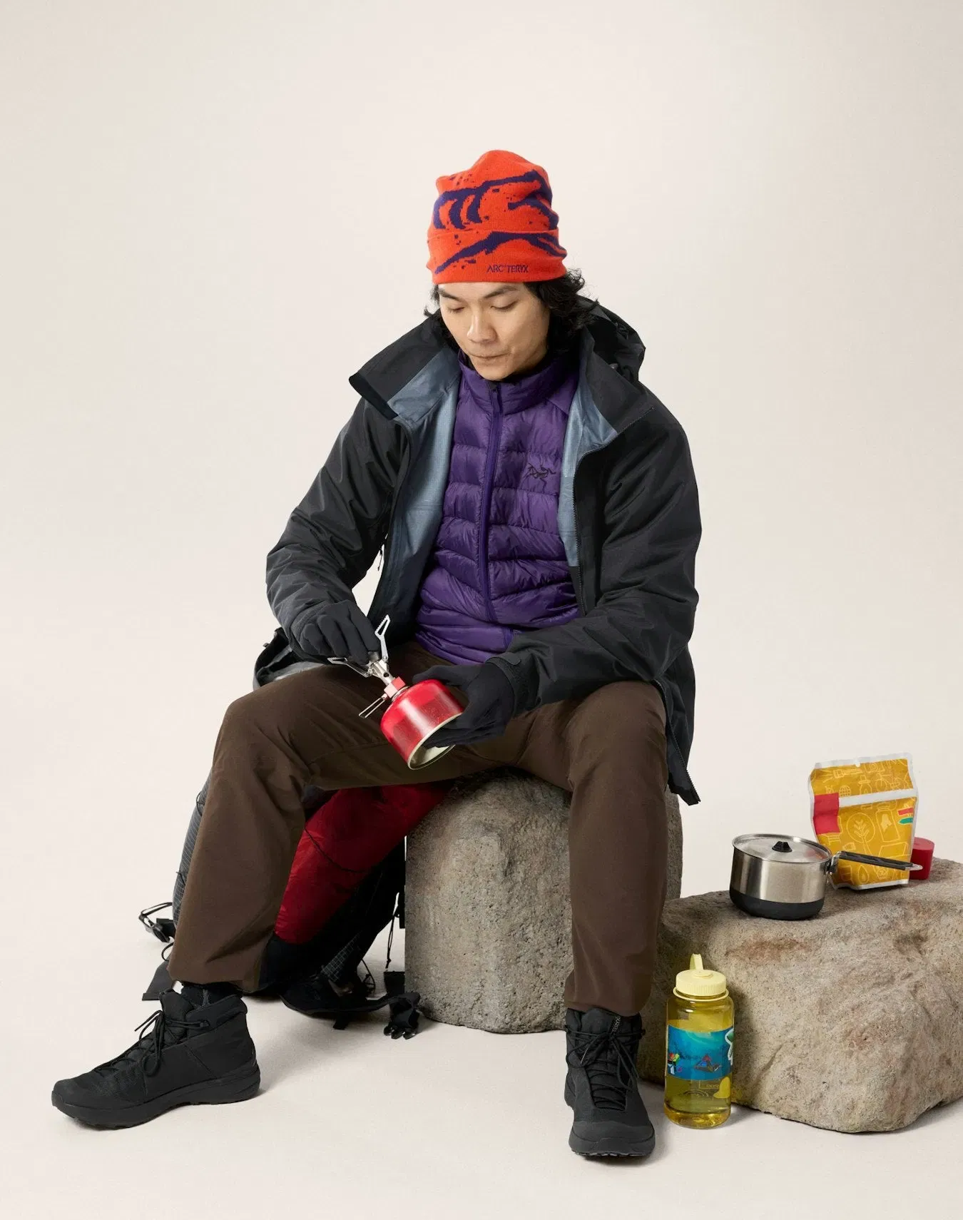 Arc'teryx Outlet Cerium Jacket Men's Azalea Black