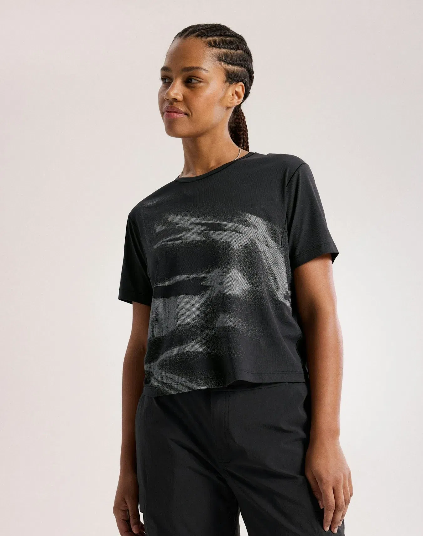 Arc'teryx Sunna Speed Bird Crop Shirt Women's Black