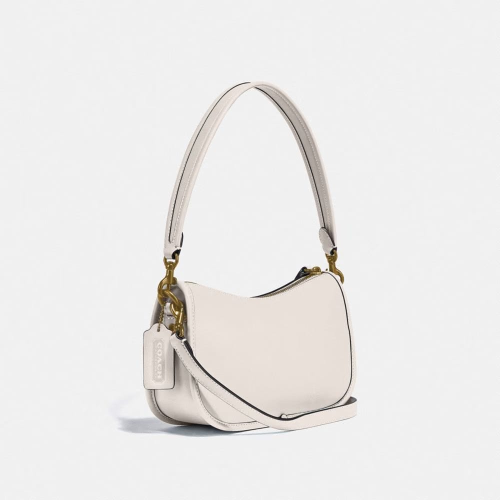 Coach Swinger Bag Brass Chalk