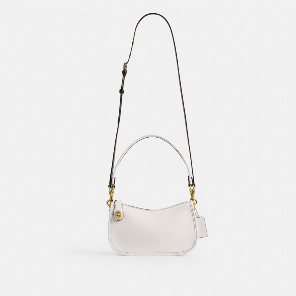 Coach Swinger Bag Brass Chalk