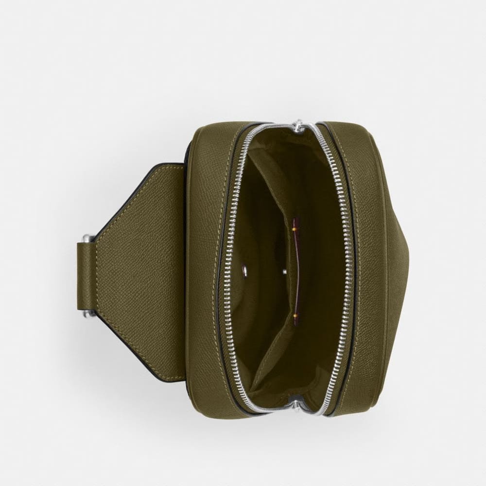 Coach Ray Pack 17 Silver Olive