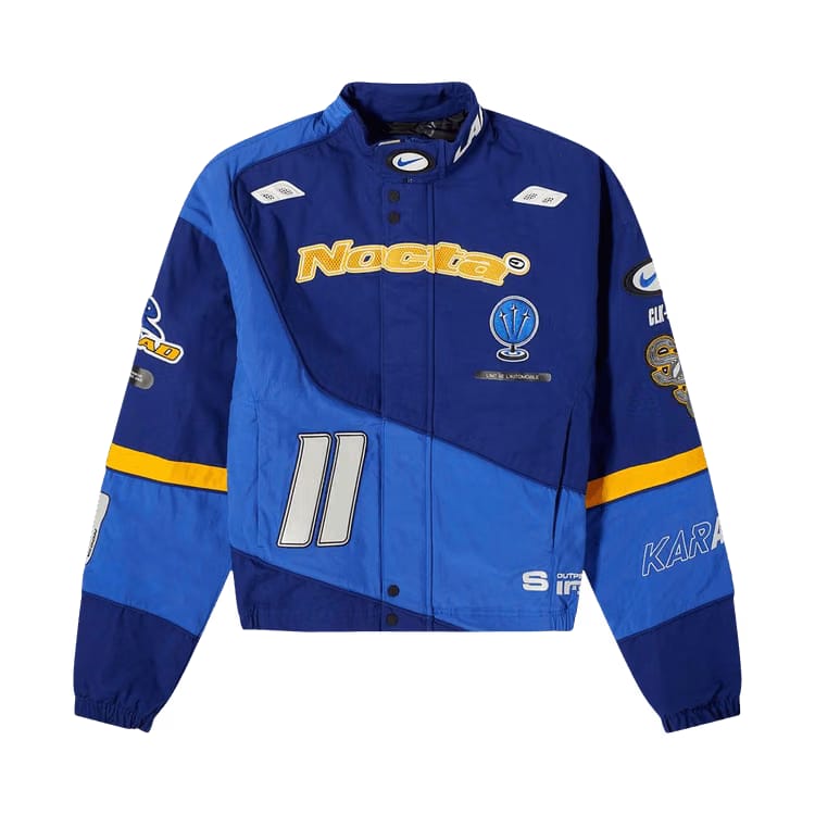 Nike x NOCTA L’Art Racing Jacket Deep Royal Blue/Racer Blue/Phantom