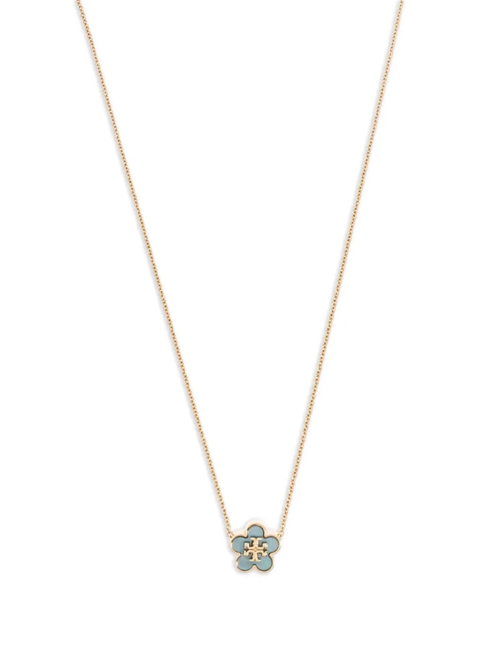 floral-embellished necklace