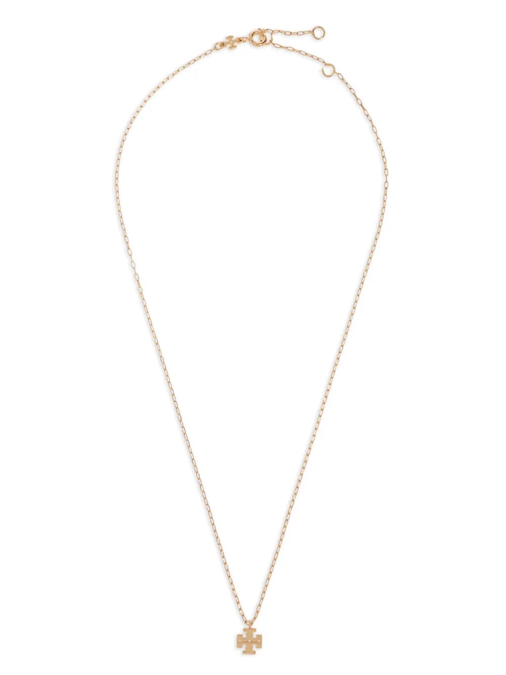 Double T-pendant necklace