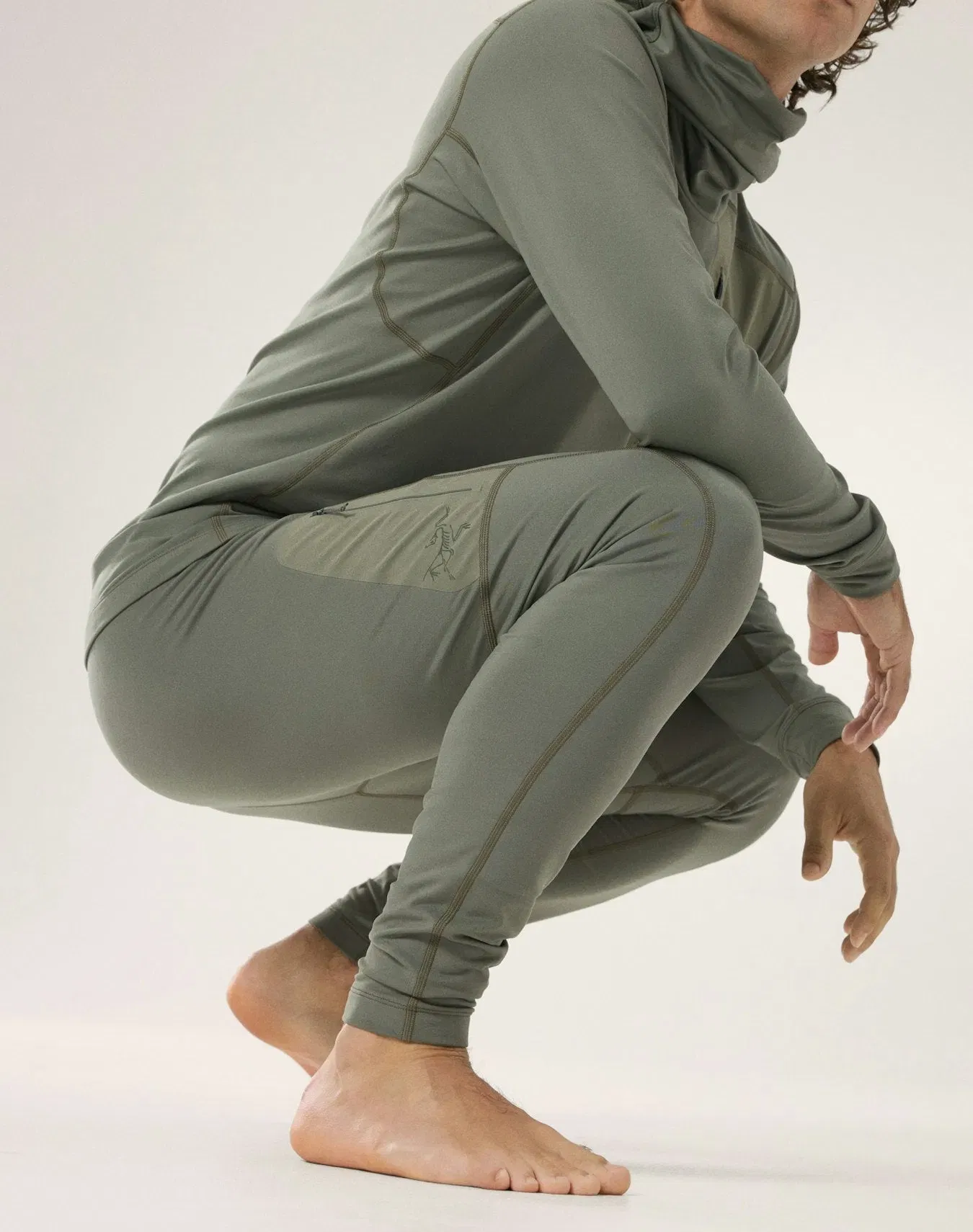 Arc'teryx Outlet Rho LT Bottom Men's Forage