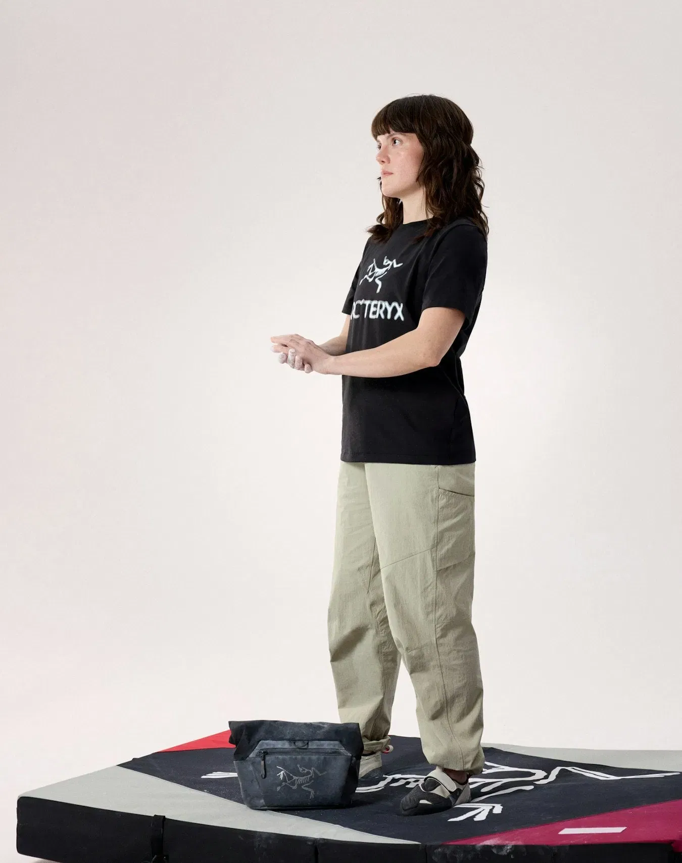 Arc'teryx Kragg SL Cotton Heatmap Crew Shirt SS Women's Black