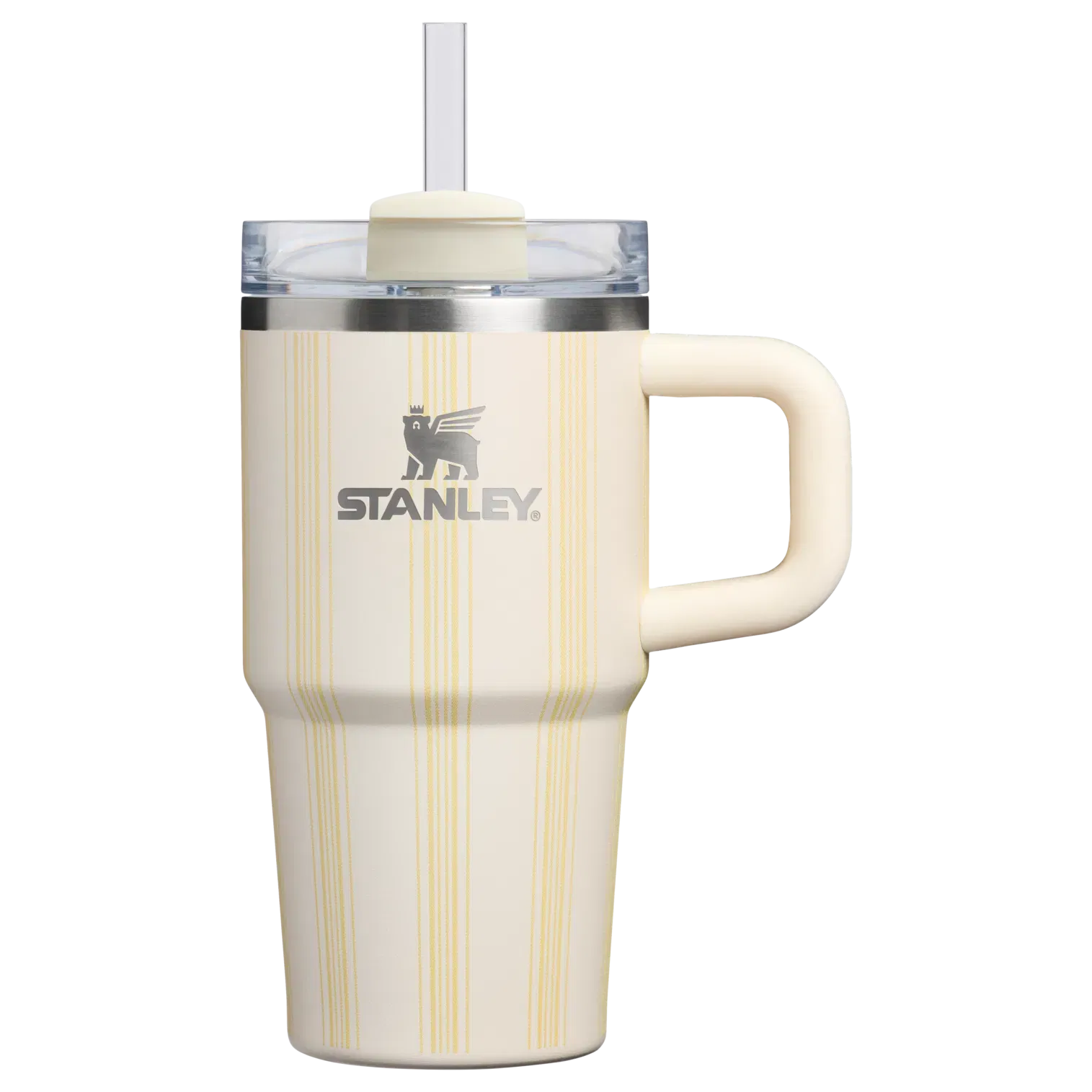Stanley The Quencher H2.0 Flowstate Tumbler | 20 OZ Cream Picnic Stripe