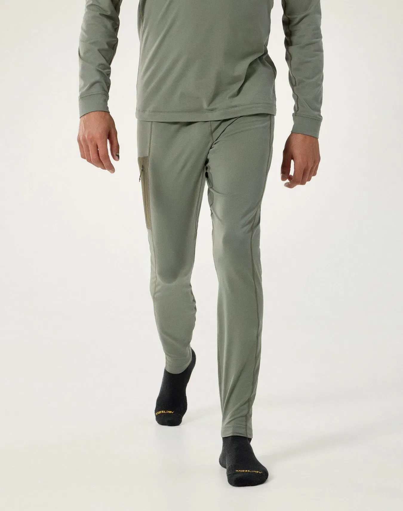 Arc'teryx Outlet Rho LT Bottom Men's Forage Tatsu