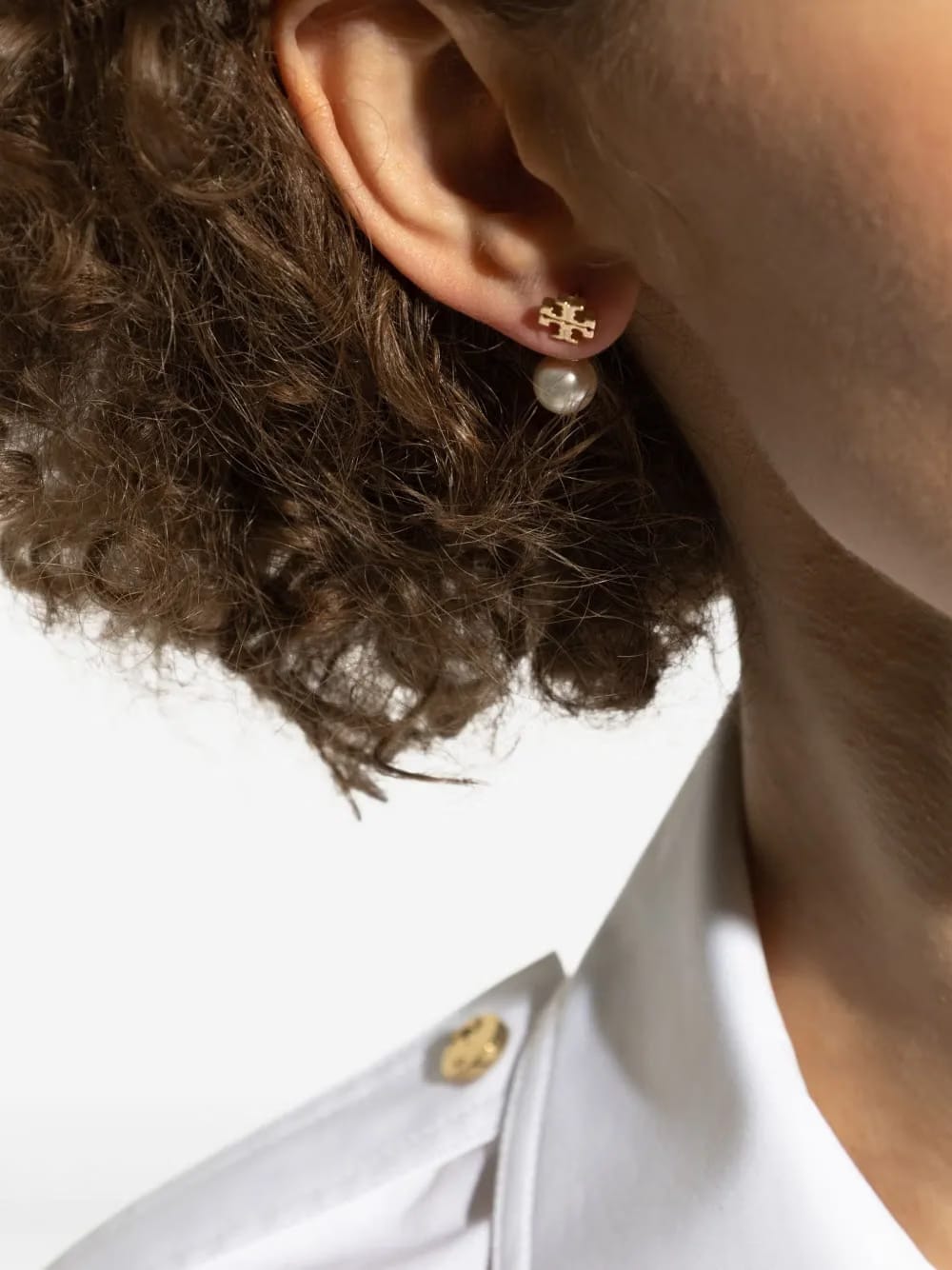 Pearl Front-Back earrings