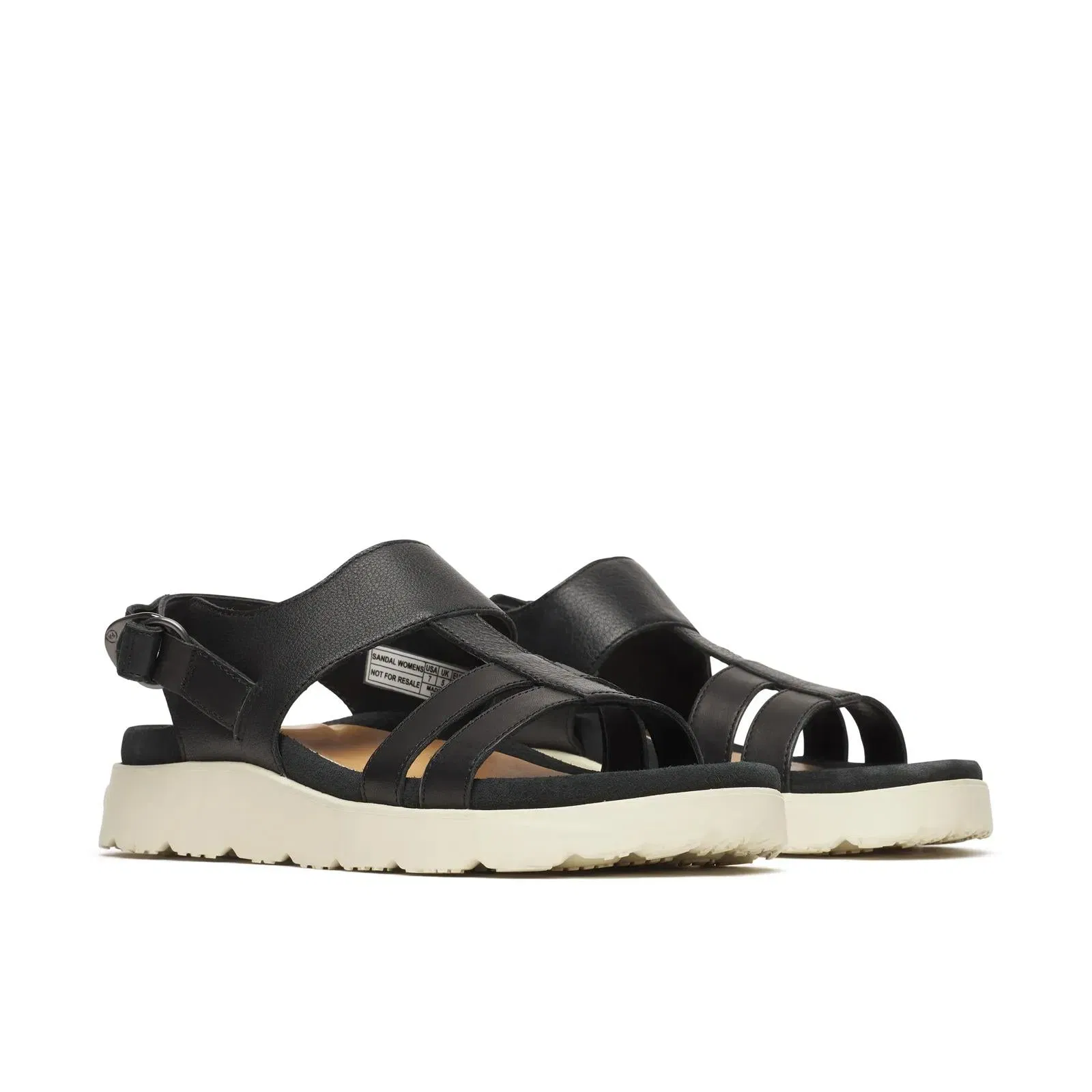 Merrell Women's Fleur Leather Backstrap Black