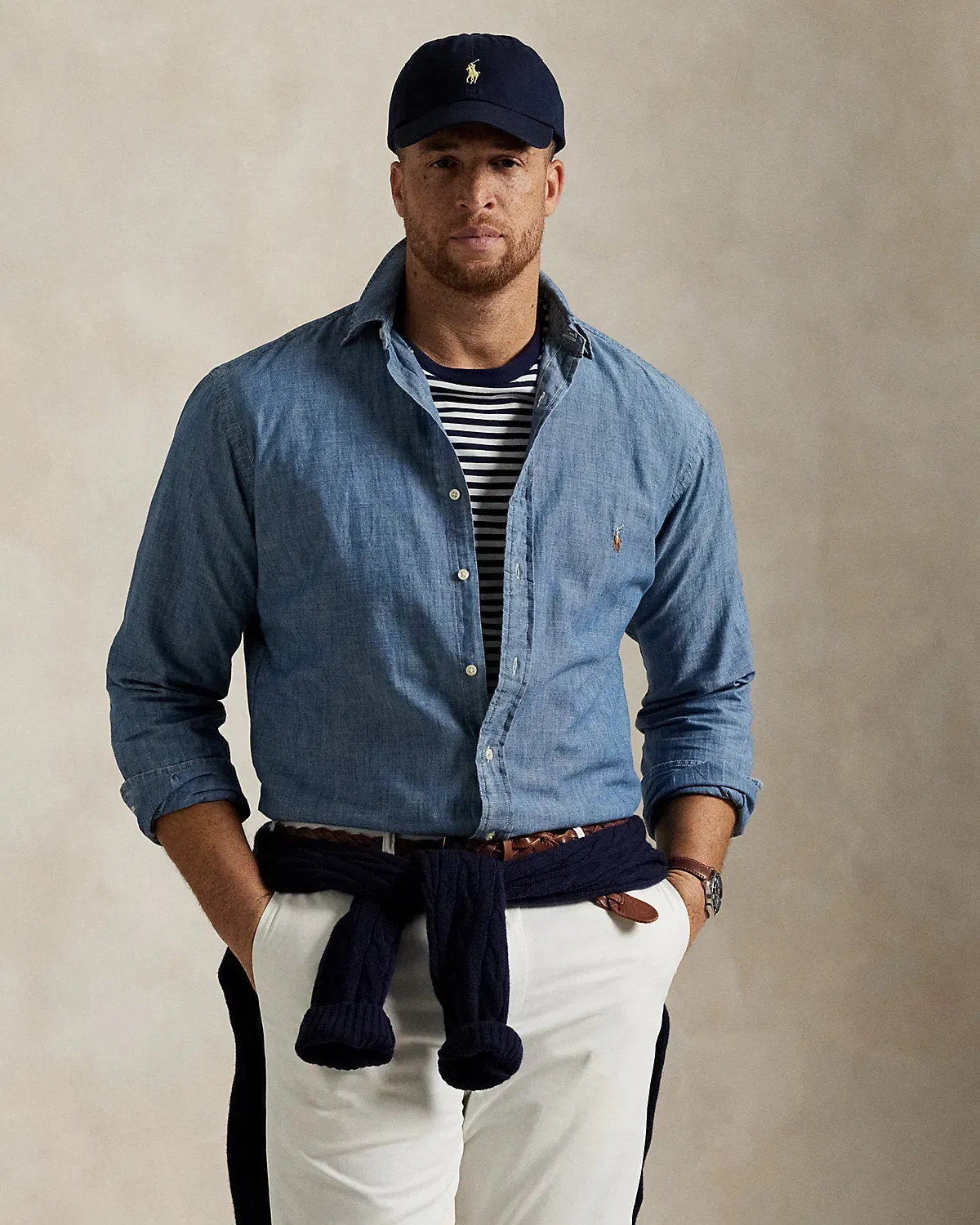 Ralph Lauren Indigo Chambray Shirt