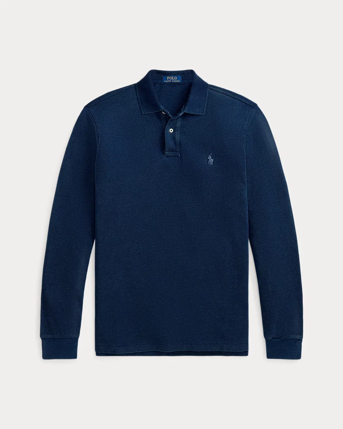 Ralph Lauren Classic Fit Indigo Mesh Polo Shirt