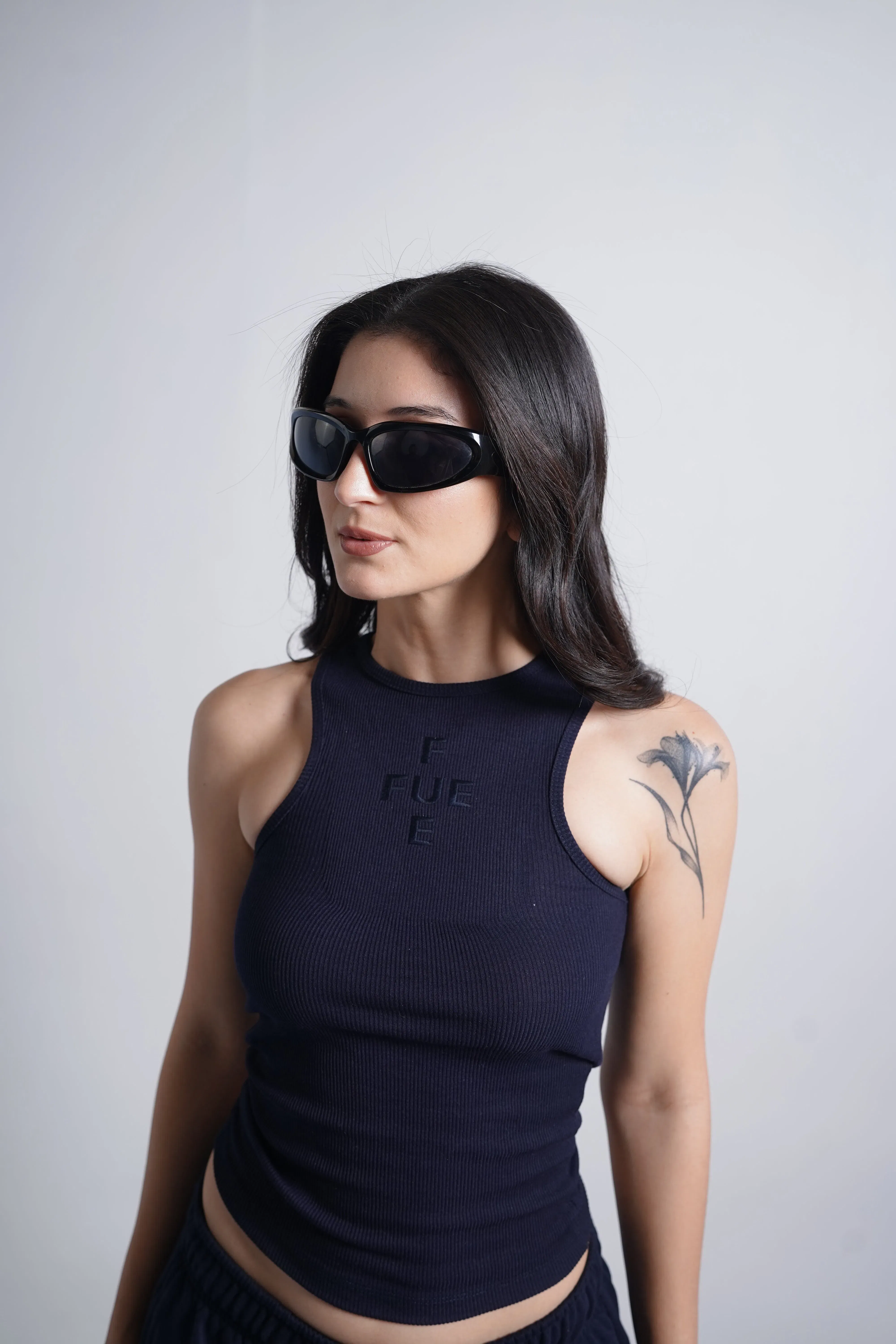 Midnight Rib Tank