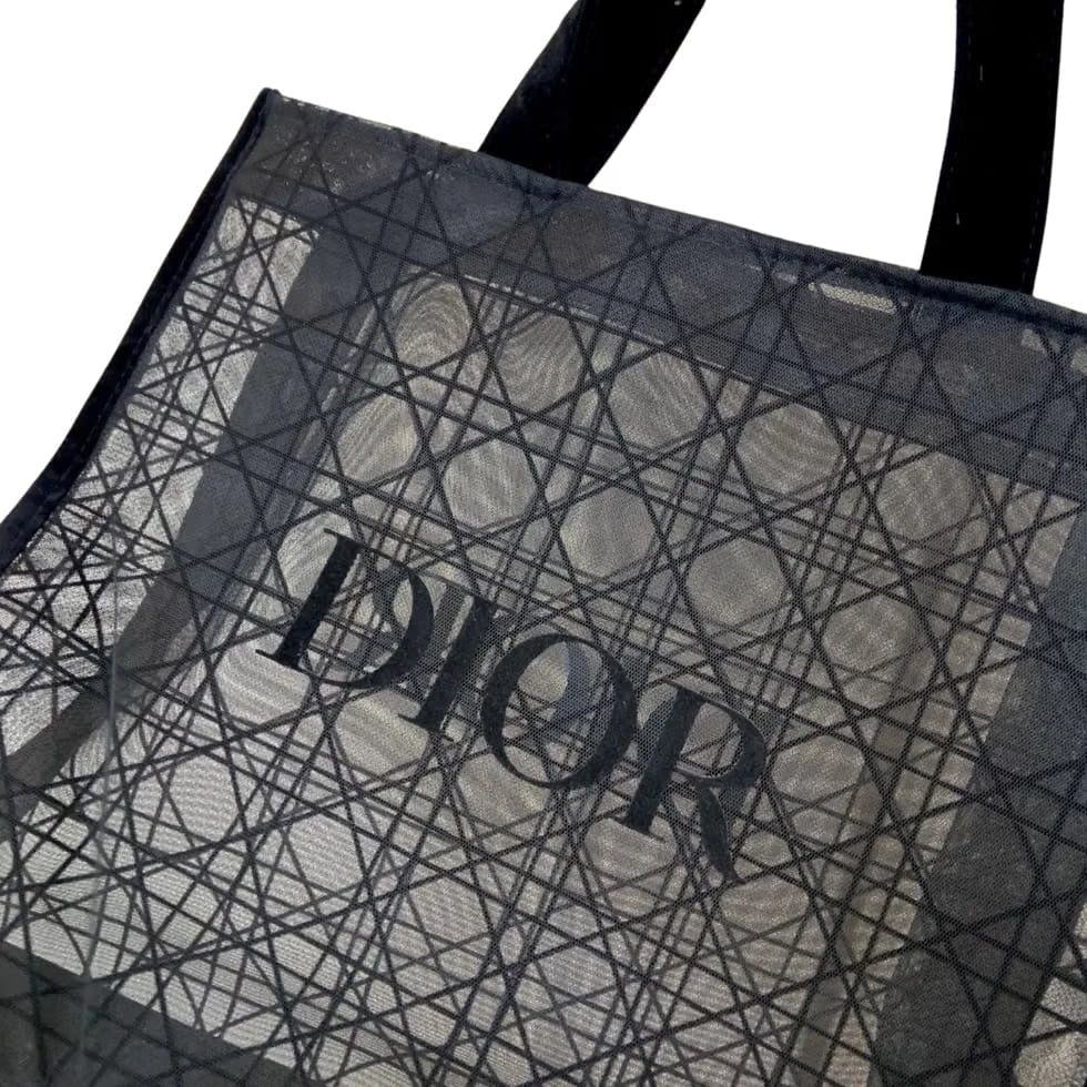 Dior Mesh Tote Bag - Black – image 3 of 5 Dior Mesh Tote Bag - Black – image 3 of 5