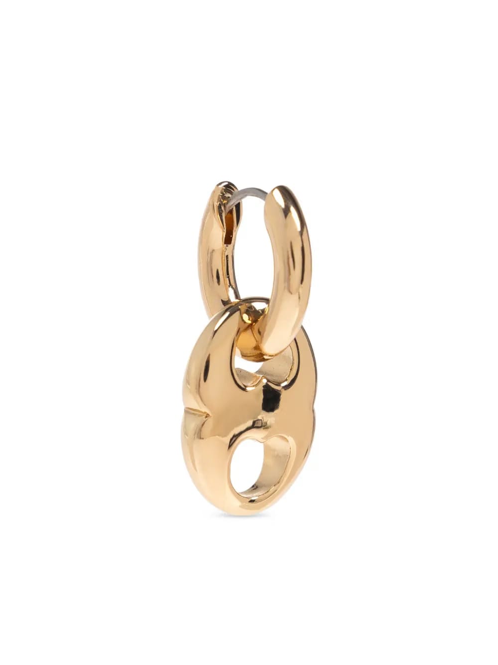 small Gemini hoop earrings