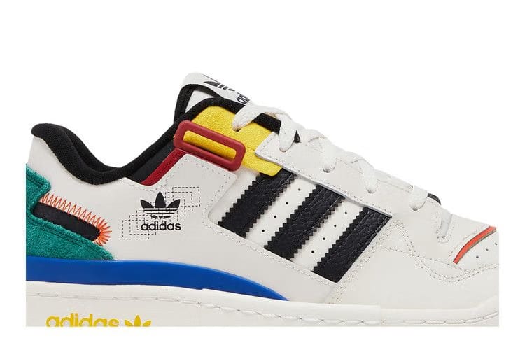 Forum Exhibit Low White Multi