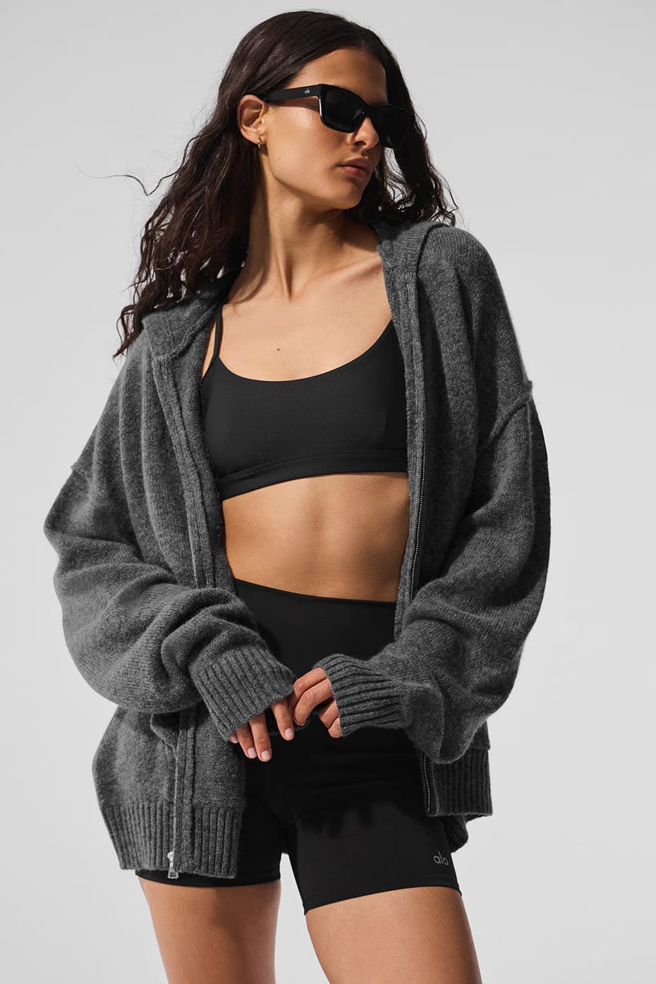 Wool Cashmere New Class Full Zip Hoodie