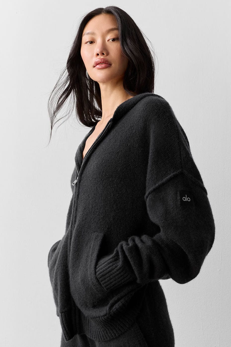 Wool Cashmere New Class Full Zip Hoodie