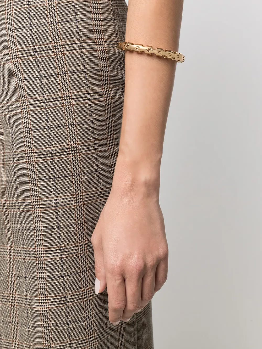 Serif-T cuff bracelet