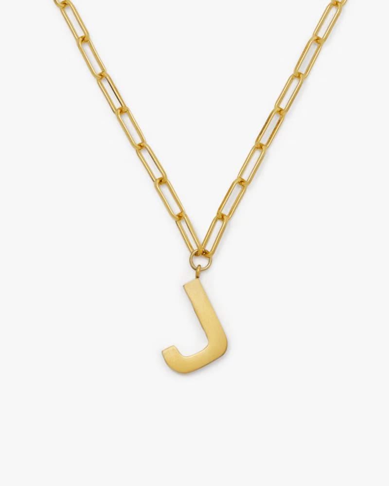 Initial This J Pendant