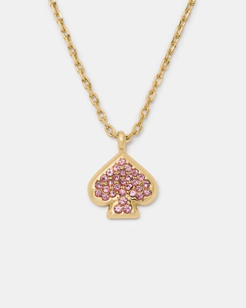 Everyday Spade Pave Mini Pendant