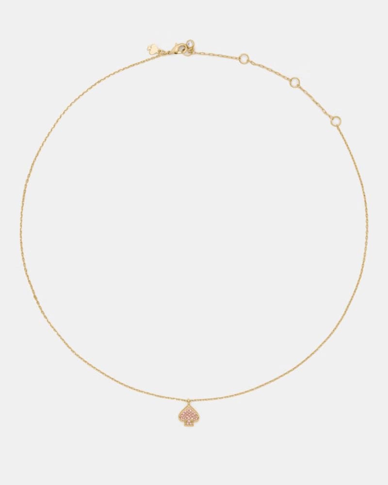 Everyday Spade Pave Mini Pendant