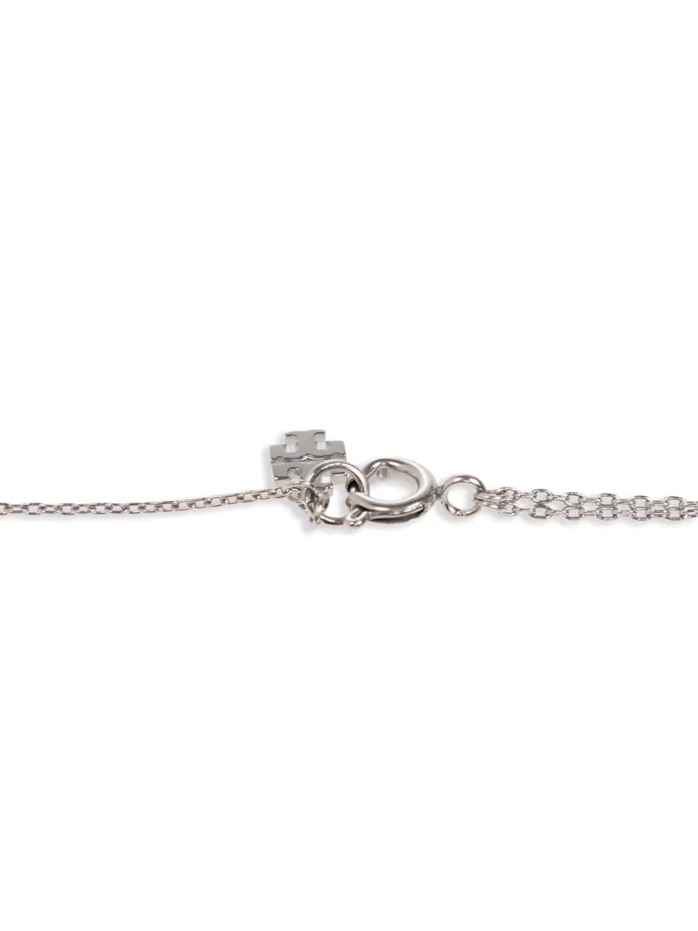 logo charm necklace