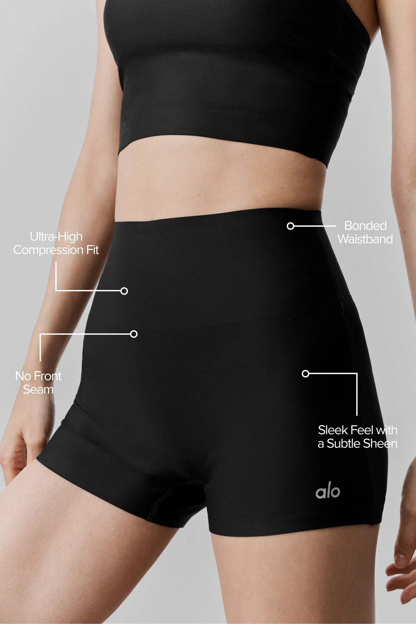 3" Airlift High-Waist Sleek Short