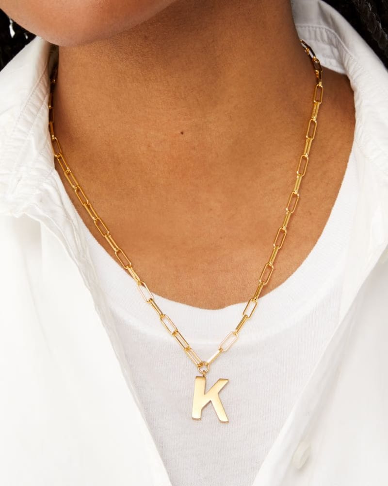 Initial This D Pendant