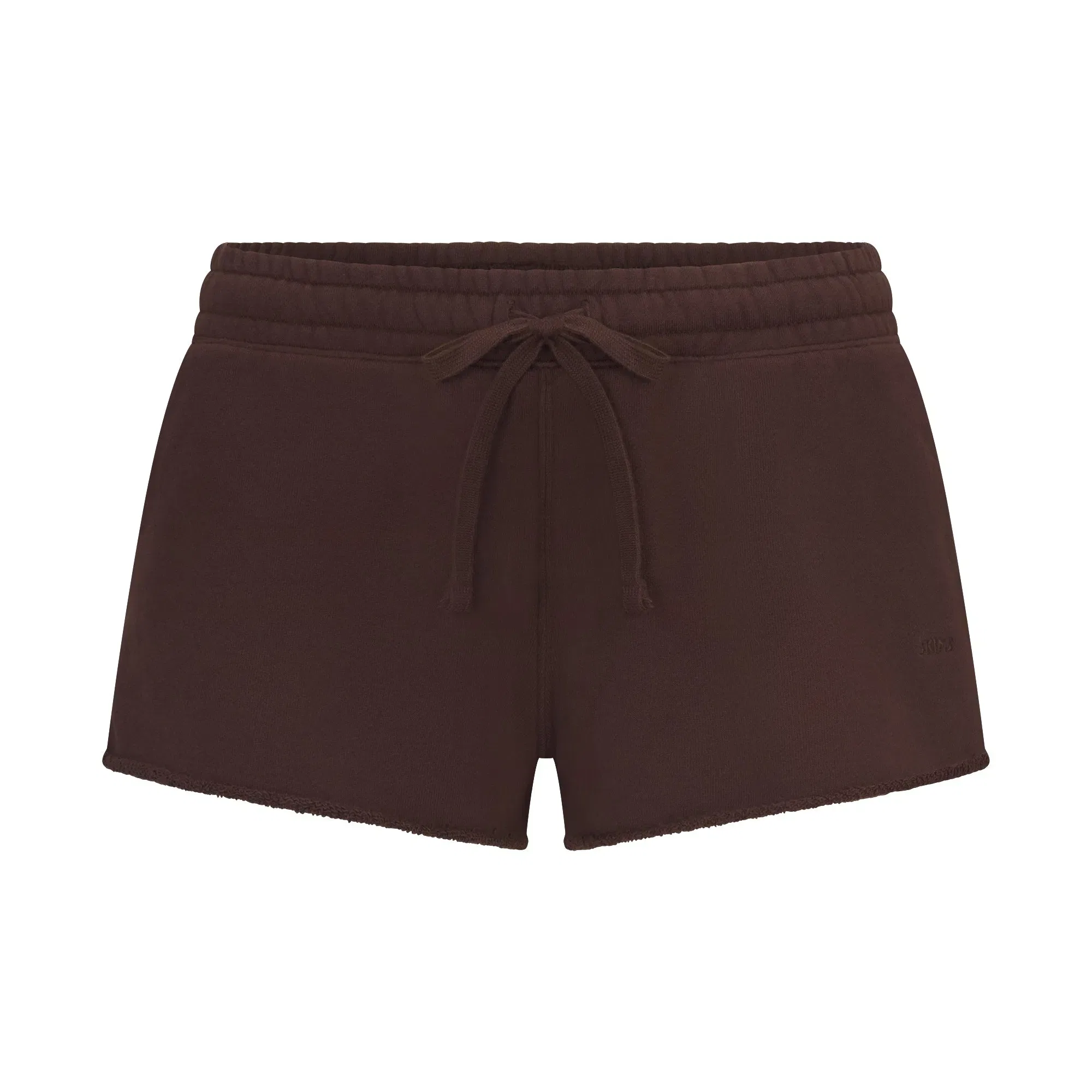 French Terry Raw Edge Short