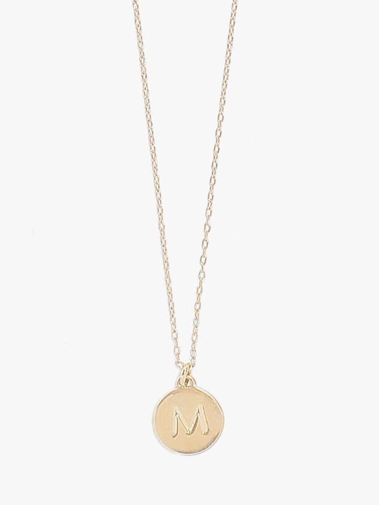 Initial M Mini Pendant