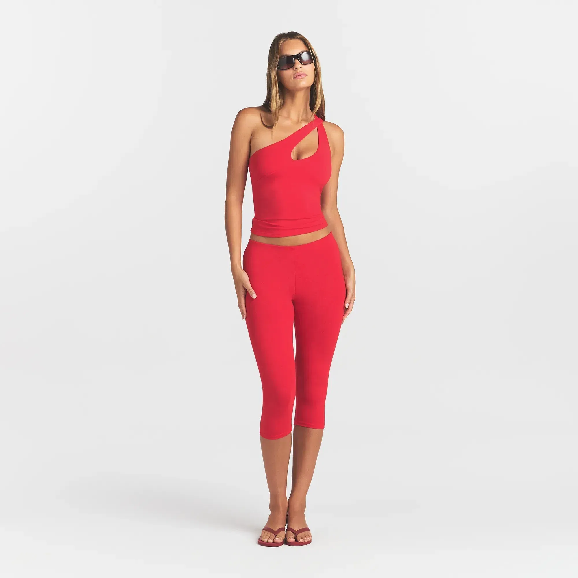Smooth Layers High-waisted Capri