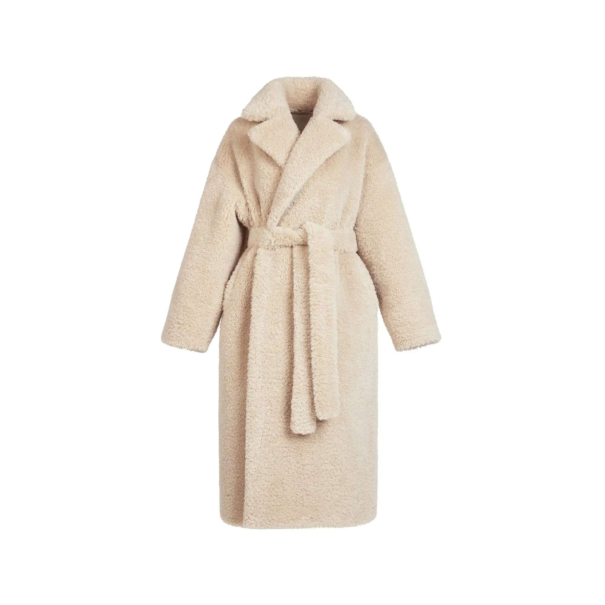 Faux Fur Oversized Long Coat