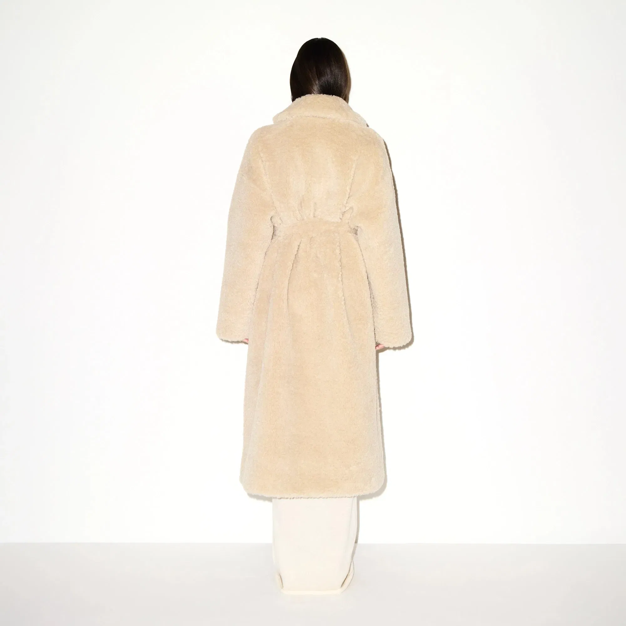 Faux Fur Oversized Long Coat