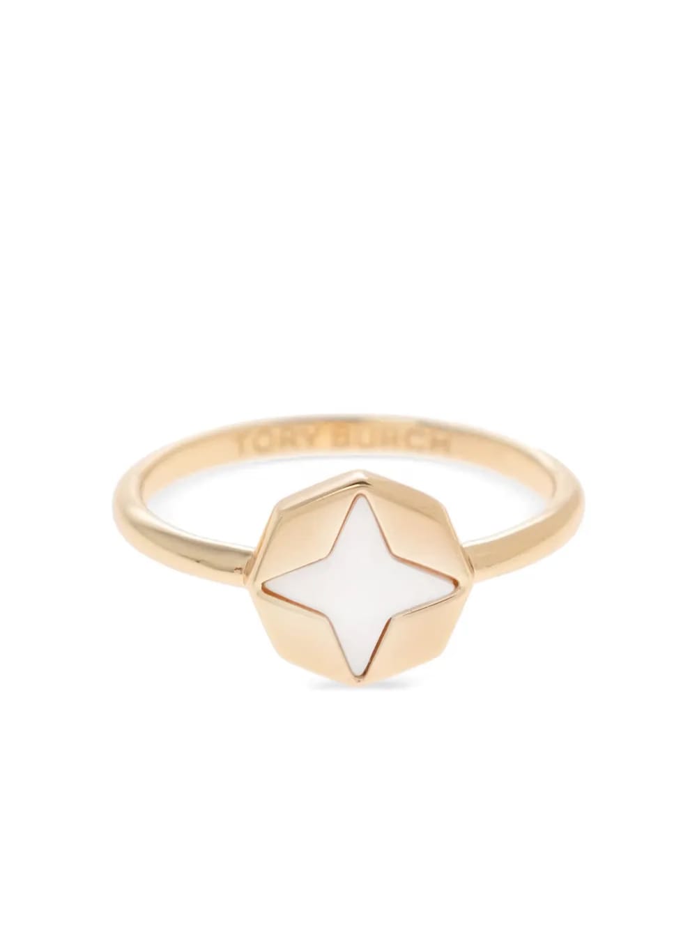 charm-embellished ring (set of three)