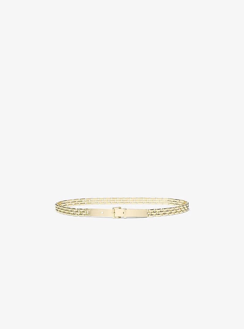 Gold-Tone Chain Belt