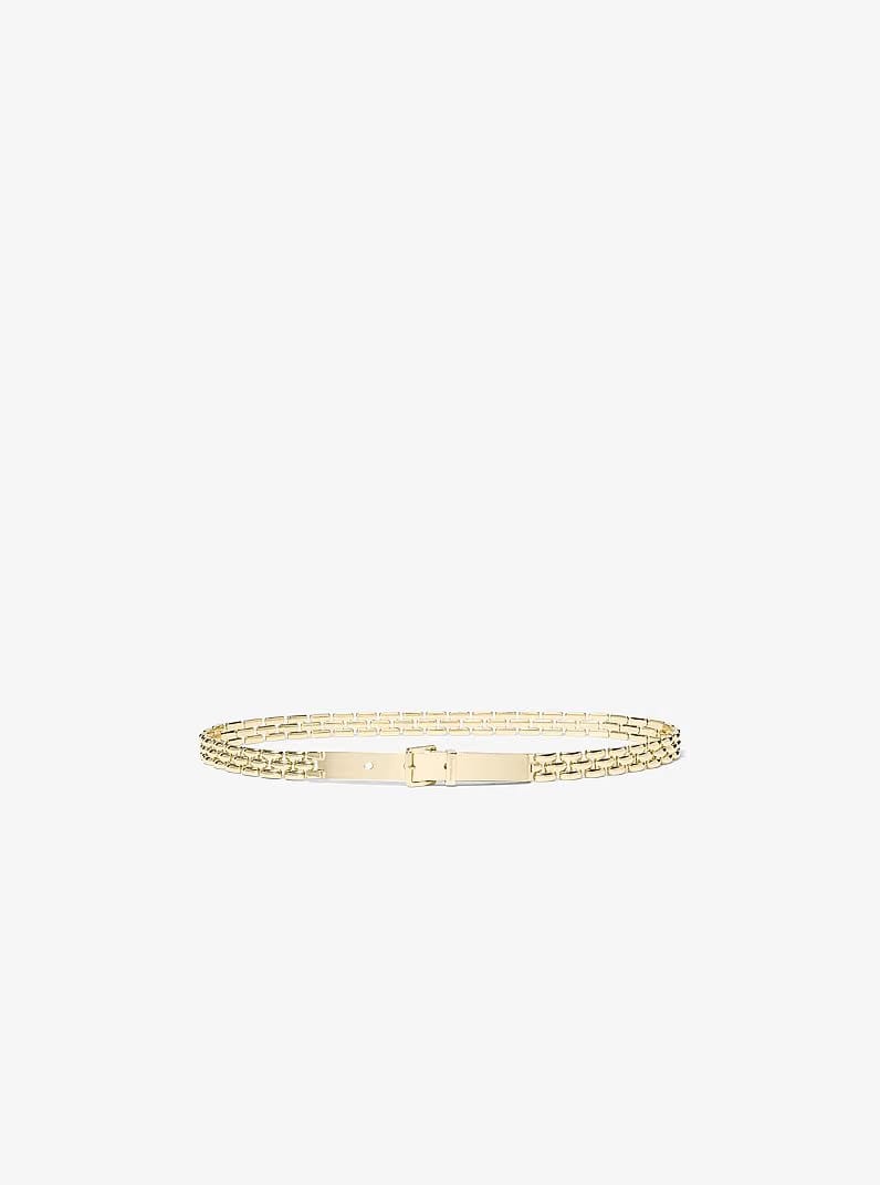 Gold-Tone Chain Belt