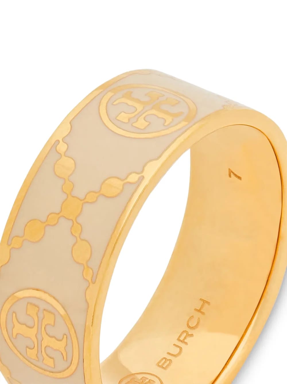 Double T enamel-detail ring