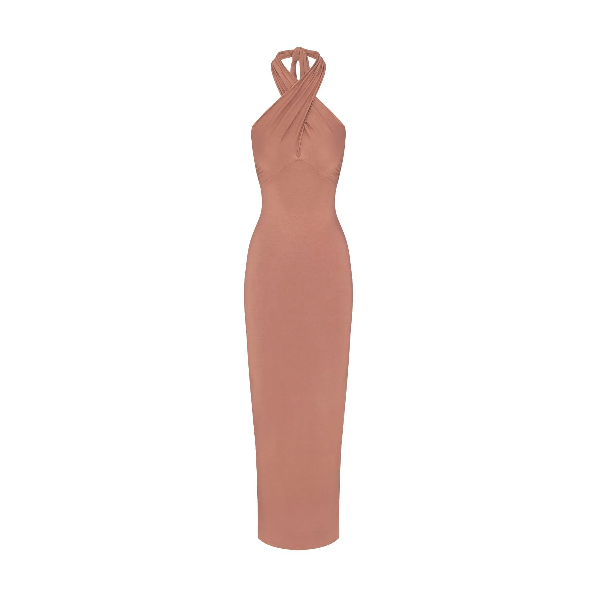 Smooth Layers Convertible Long Dress